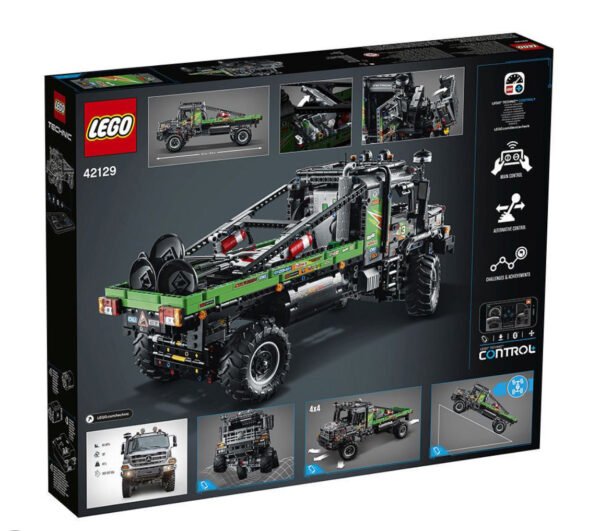 LEGO Technic 4x4 Mercedes-Benz Zetros Trial Truck (42129) - Image 2
